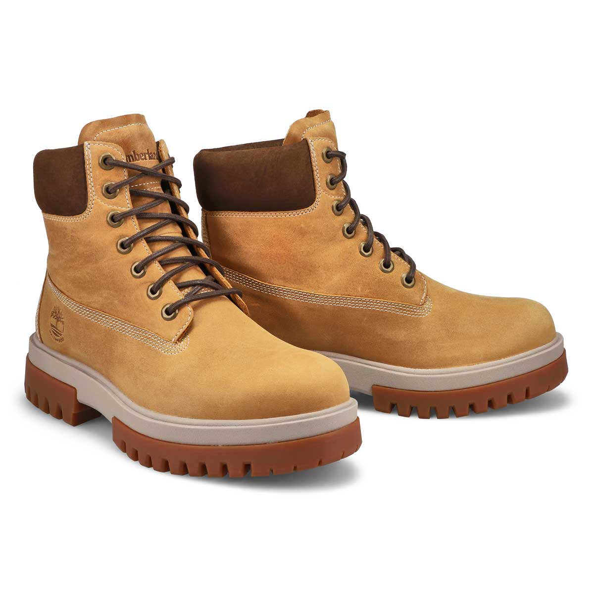 Mens Arbor Road Waterproof Boot - Wheat