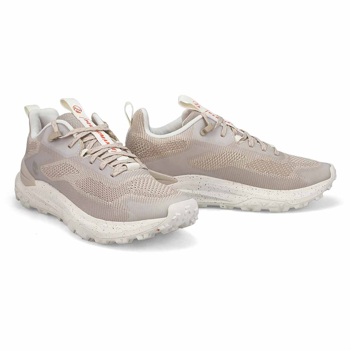 Mens Motion Access Low Hiking Shoe - Light Taupe/White