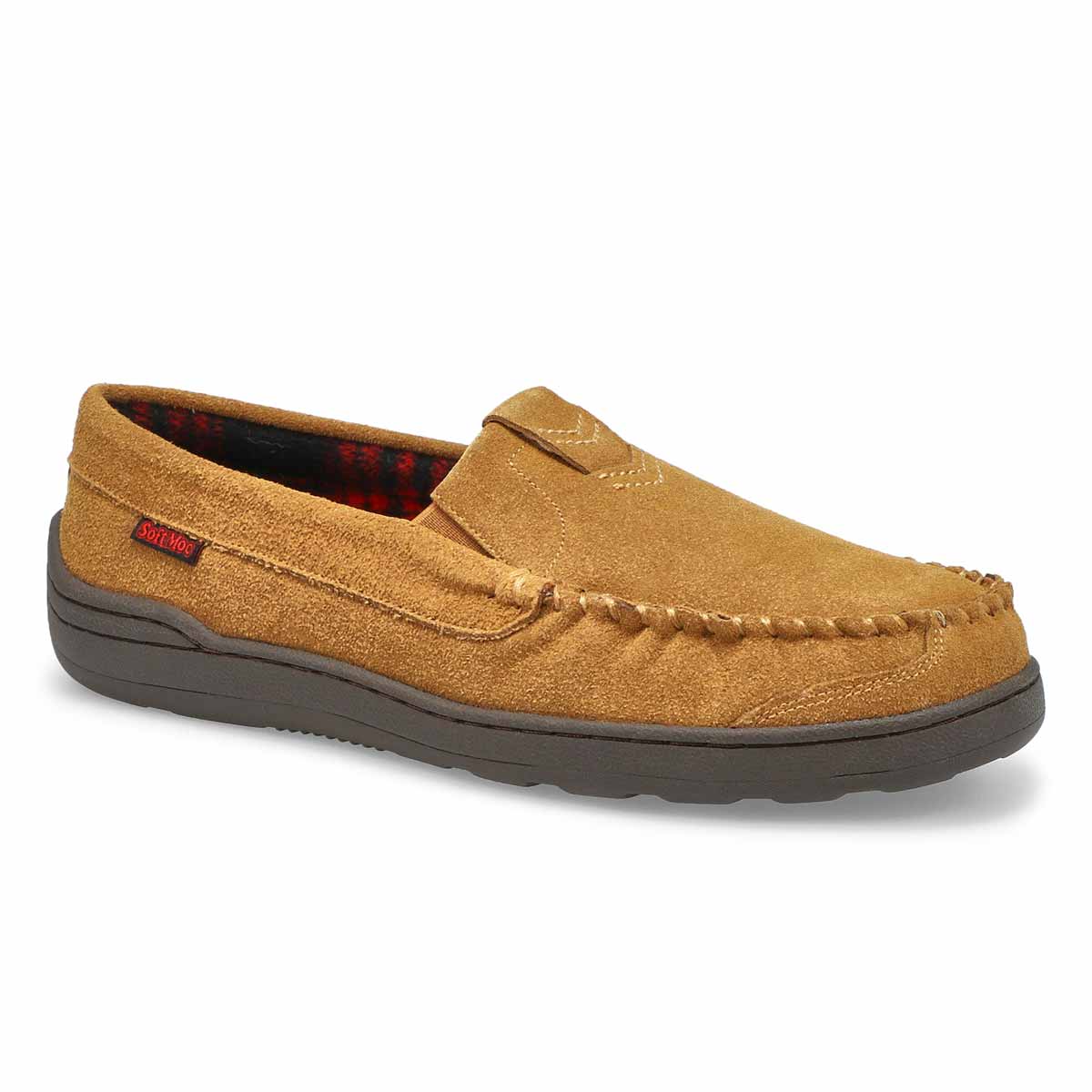 SoftMoc, Men's Theon Suede SoftMocs - Chestnut