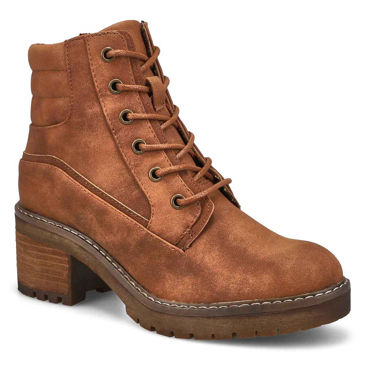 SoftMoc, Women's Therese Ankle Boot - Cognac