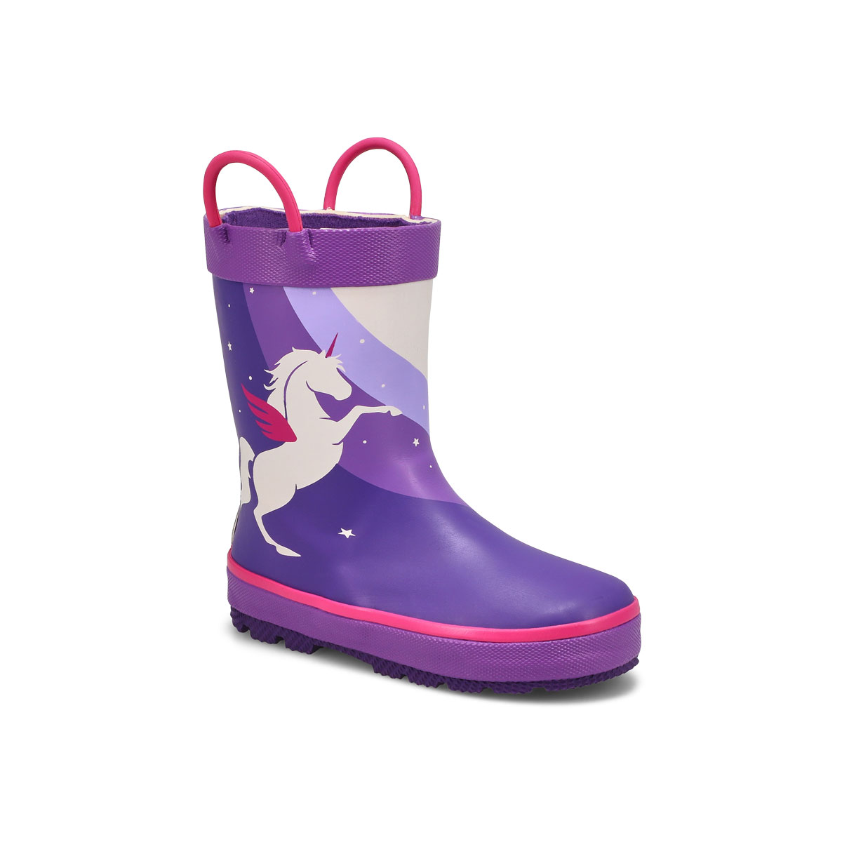 Kamik, Botte de pluie imp. UNICORN, violet, tout-petits