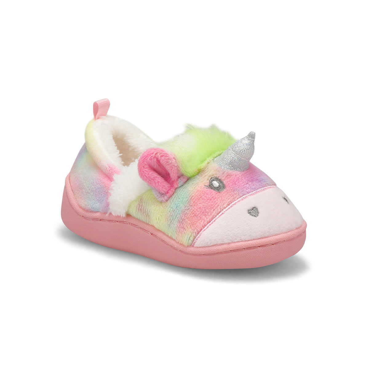 SoftMoc, Infants' G Unicorn-TD Plush Slipper - Rainbow