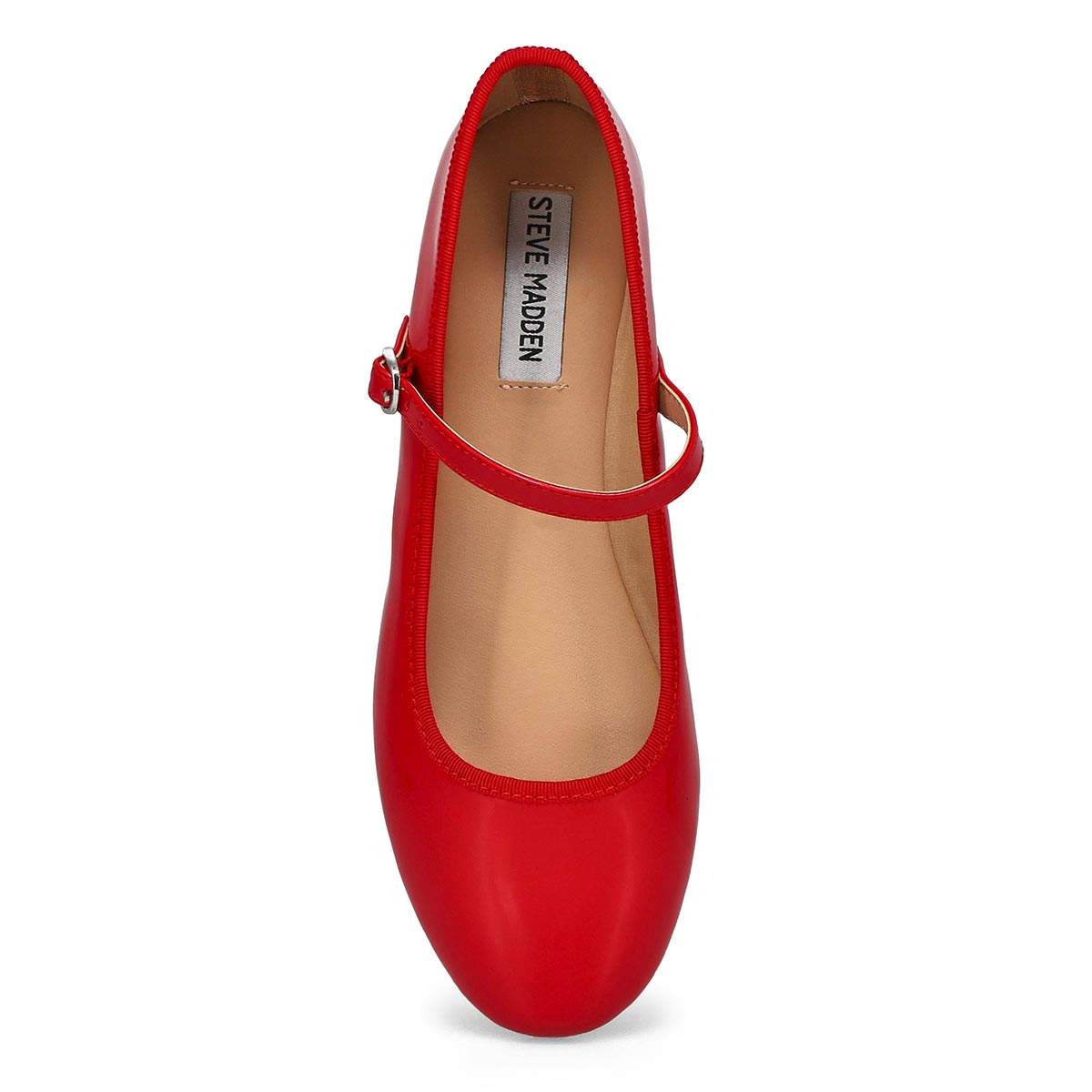 Womens  Vinetta Casual Maryjane Flat - Red Patent