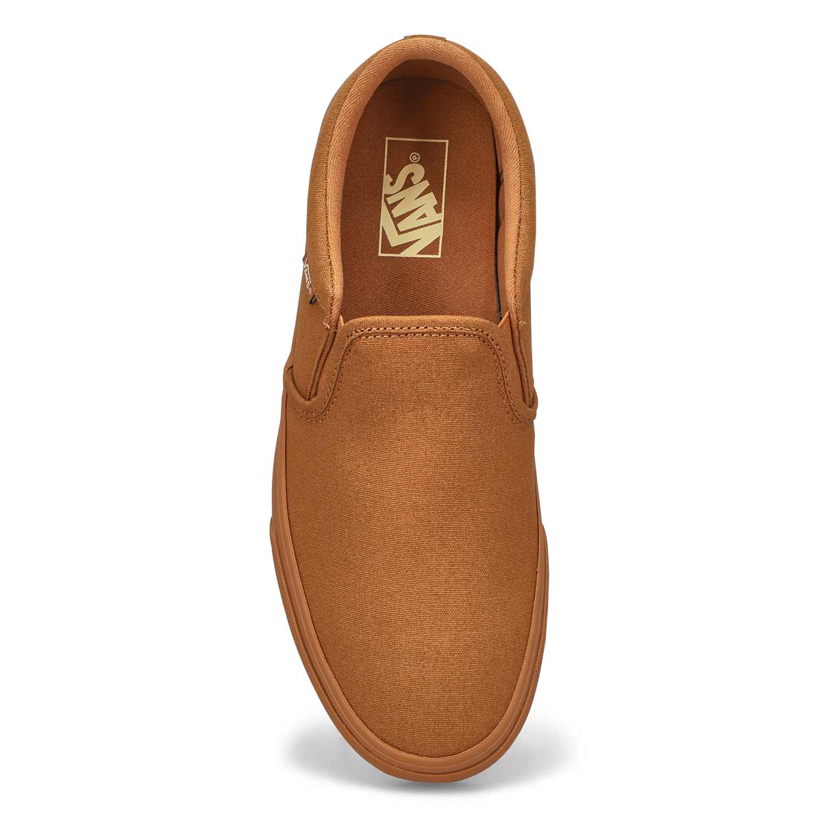 Mens Asher Slip On Sneaker - Mono Brown Sugar