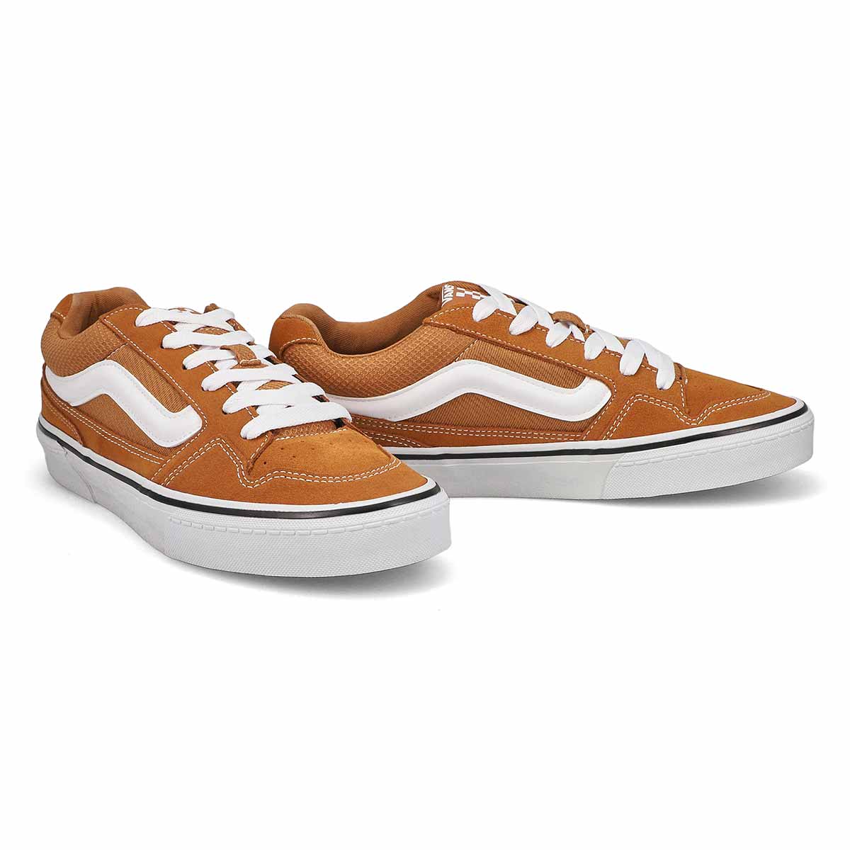 Mens Caldrone Lace Up Sneaker - Brown Sugar