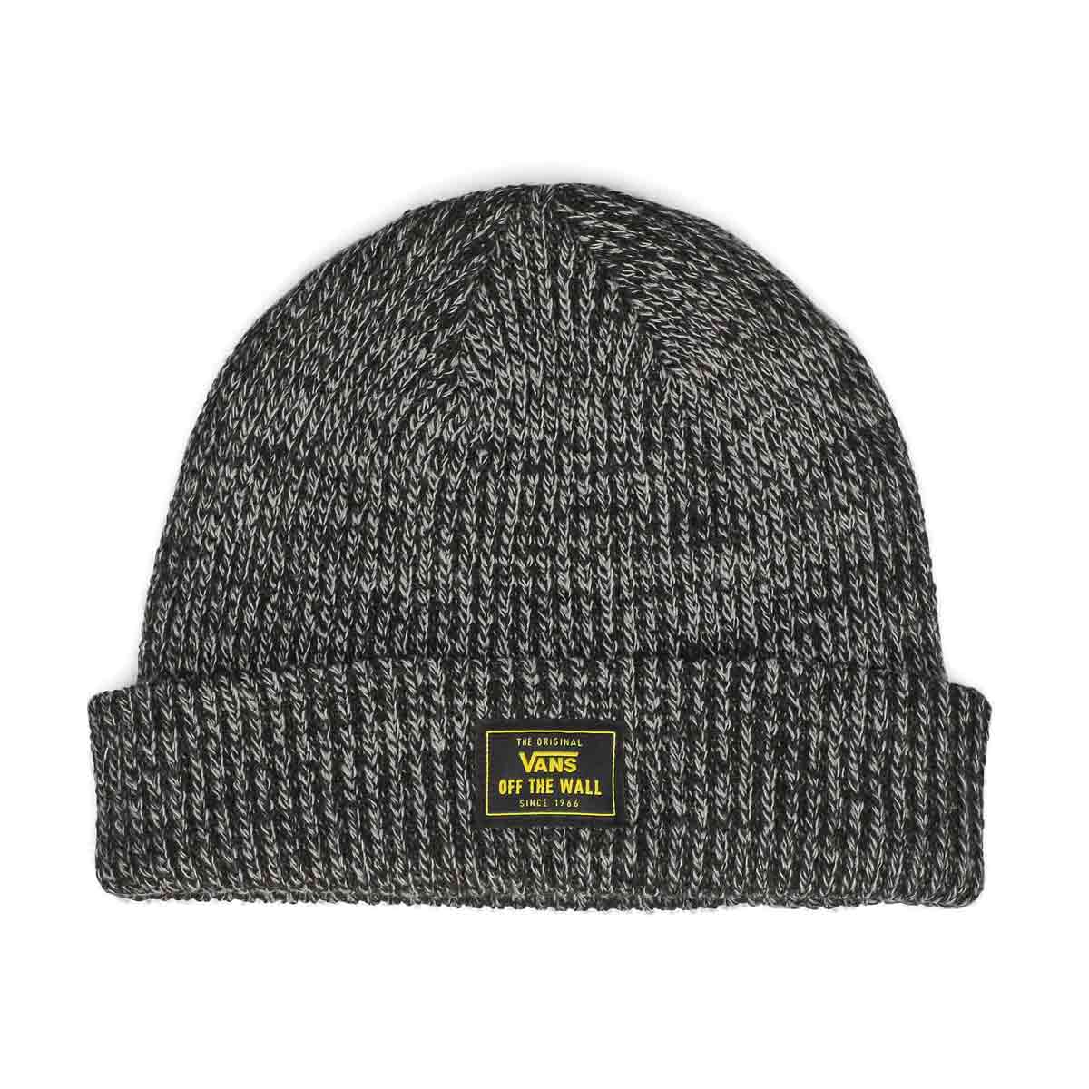 Vans, Bonnet BRUCKNER CUFF BEANIE, noir chiné