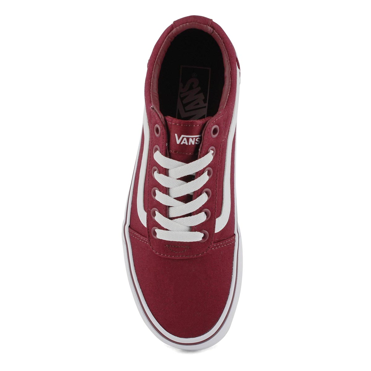 vans ward burgundy