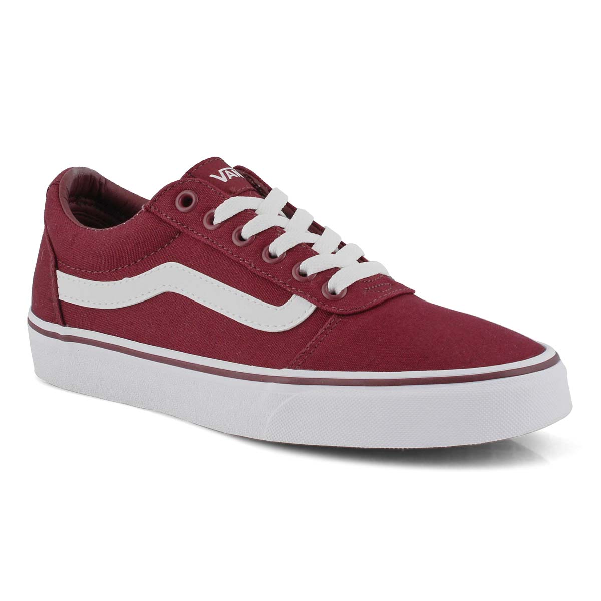 buy \u003e maroon and white vans, Up to 73% OFF