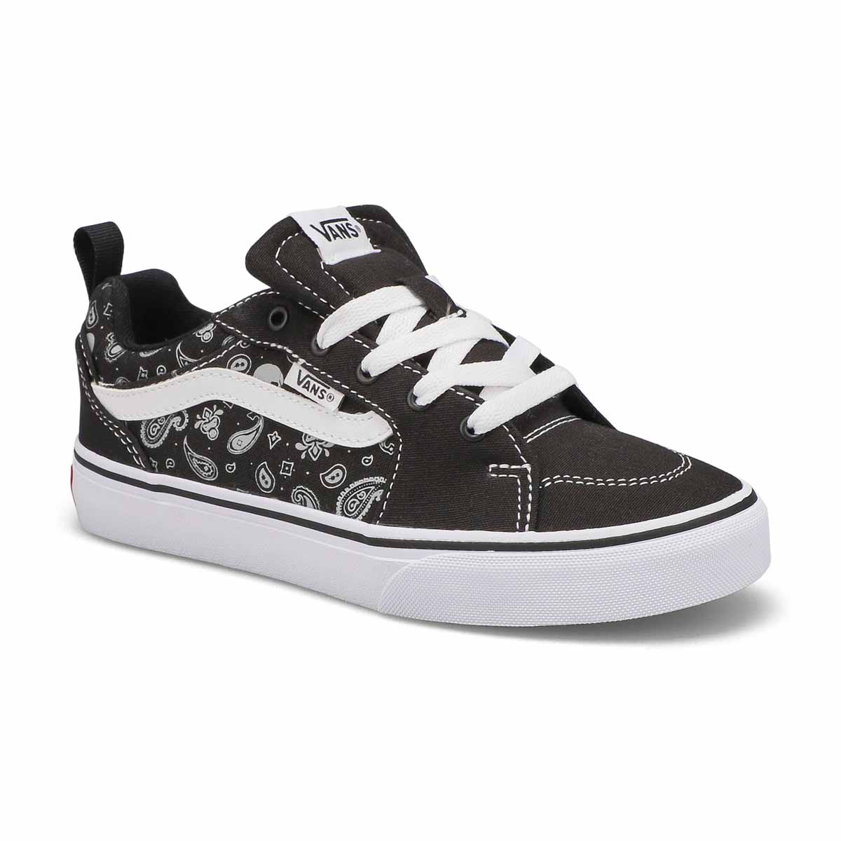 Vans, Baskets FILMORE SKULL BANDANA, noir blanc, garçons