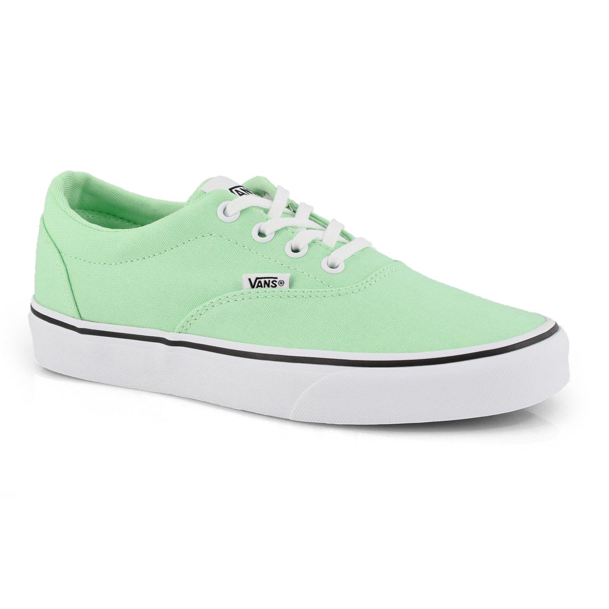 green lace up vans