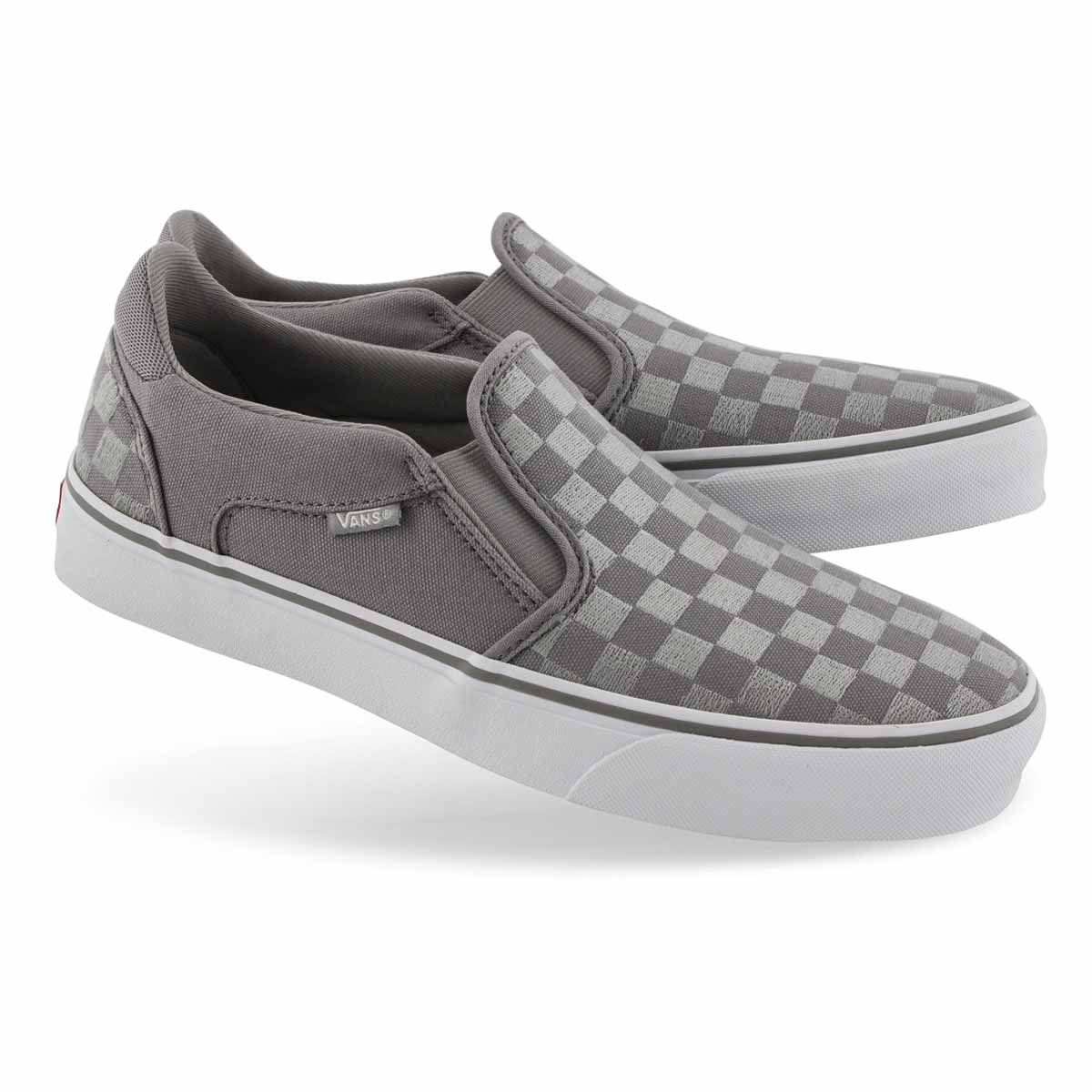 men's vans asher slip on skate shoes