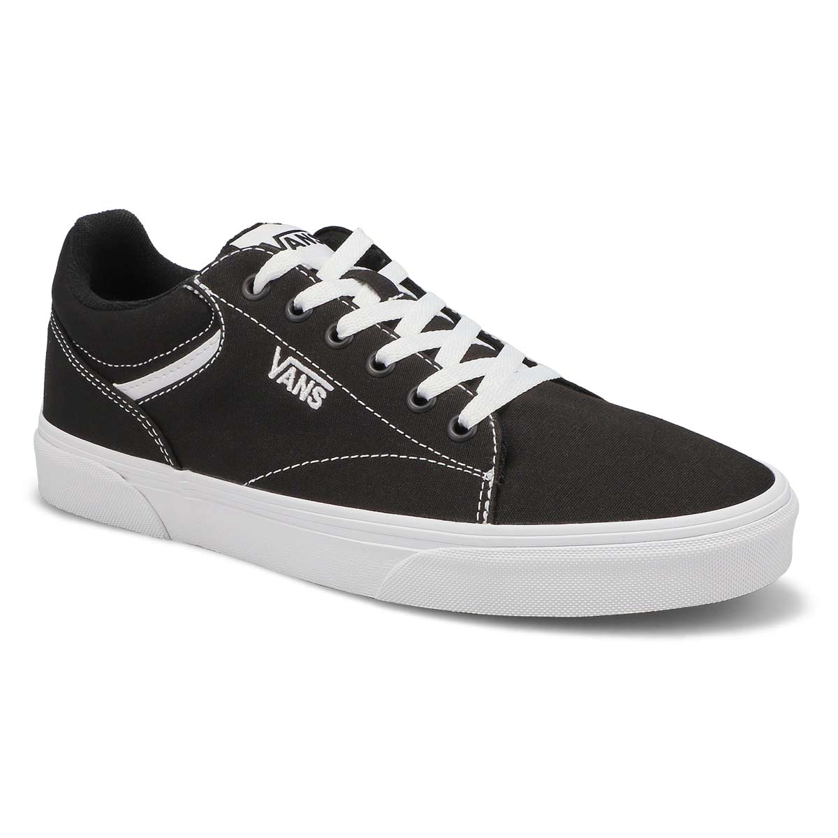 Vans, Baskets à lacets SELDAN, noir blanc, hommes