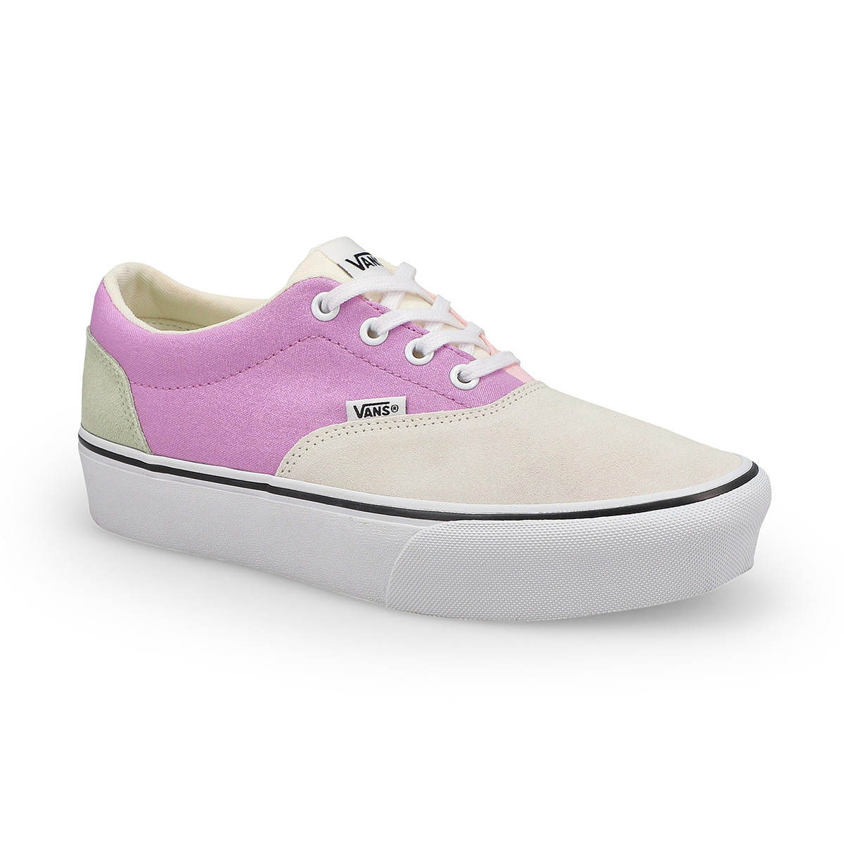 Vans, Women's Platform Lace Up Sneaker - Purple Multi