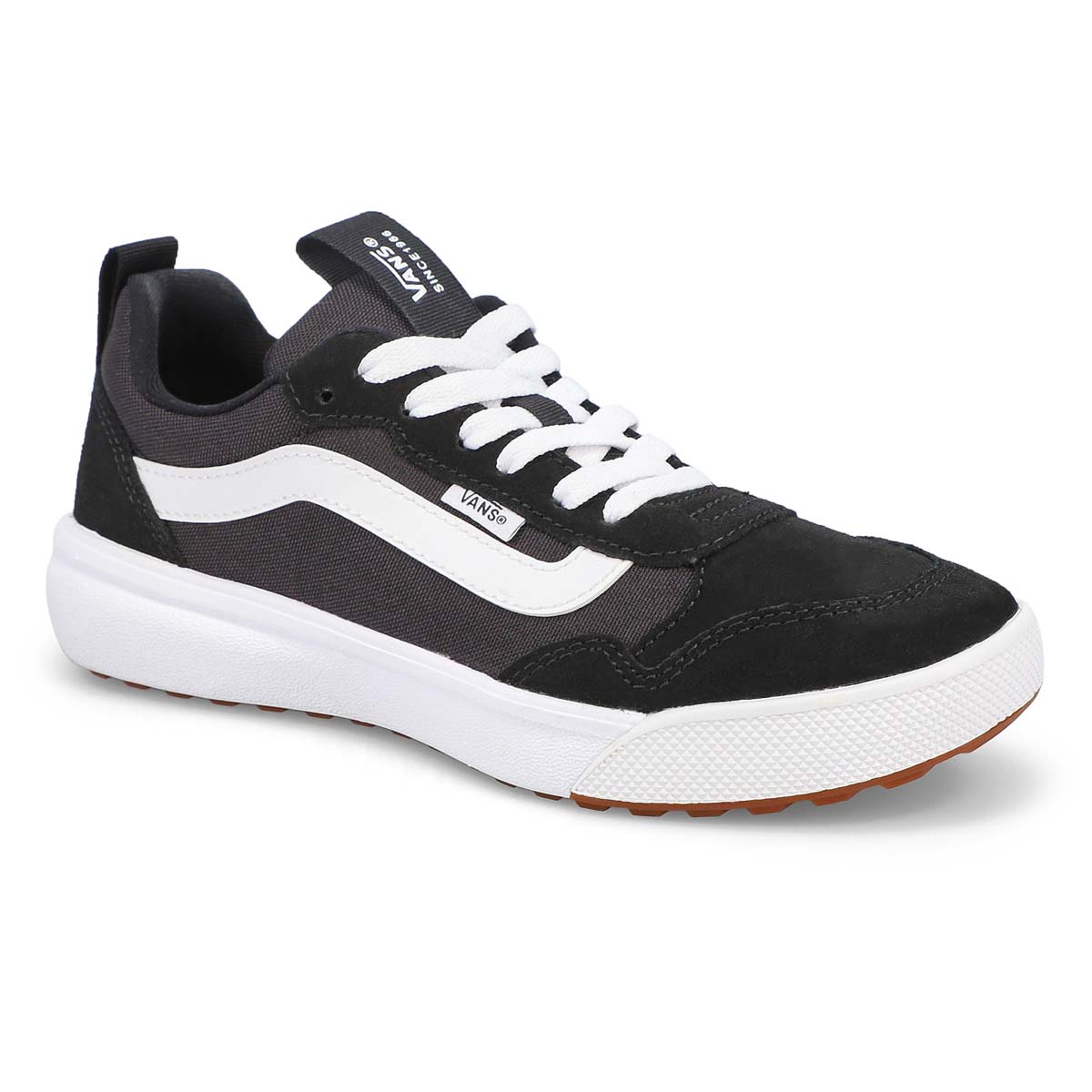 Vans, Women's Range EXPLace Up Sneaker - Black White