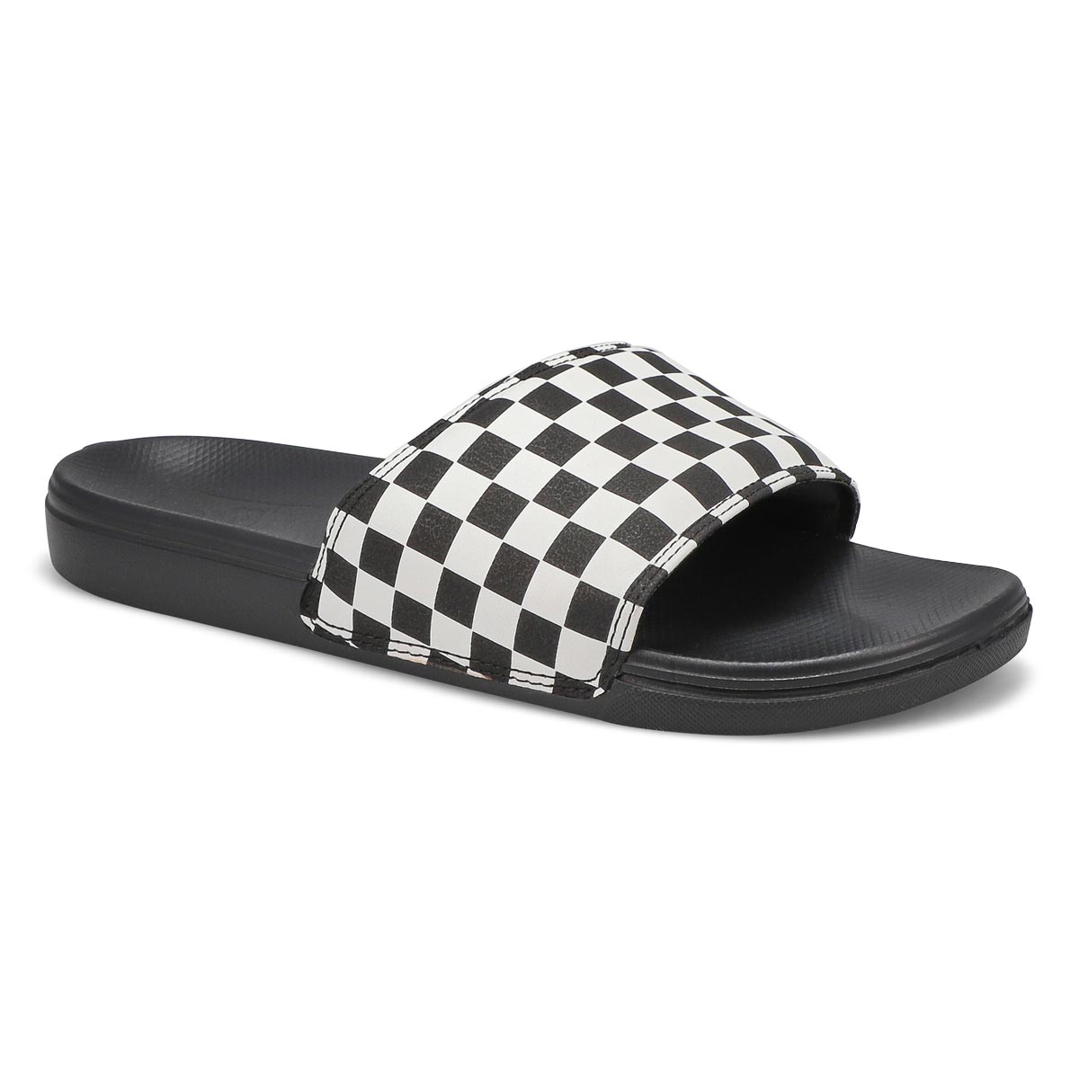 Vans, Claquette RANGE SLIDE ON, noir blanc, hommes