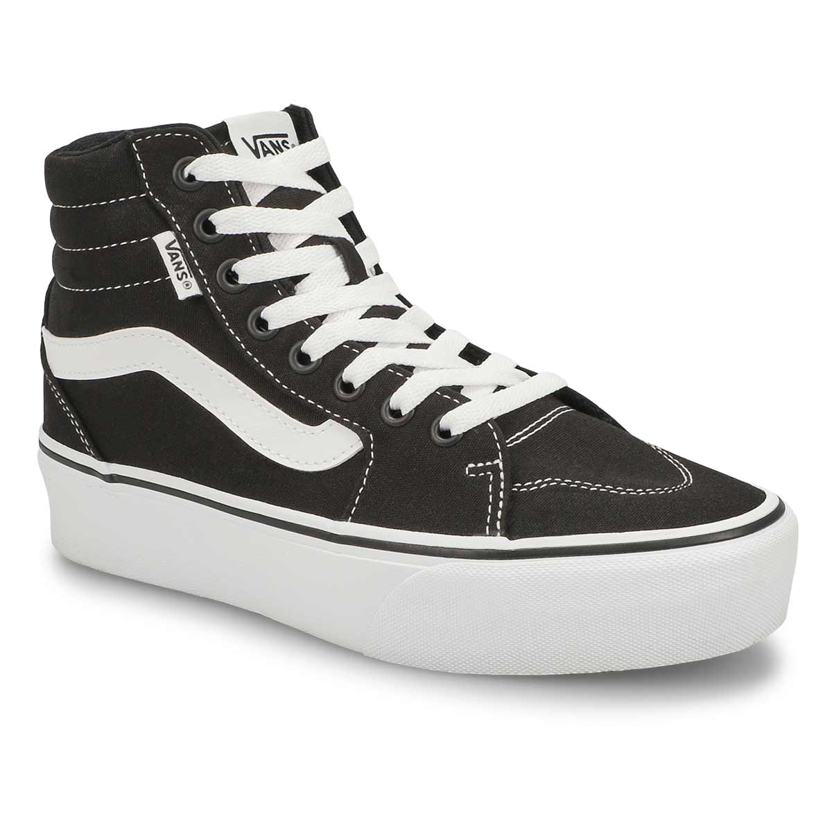 Vans, Women's Filmore Hi-Top Platform Sneaker - Black White