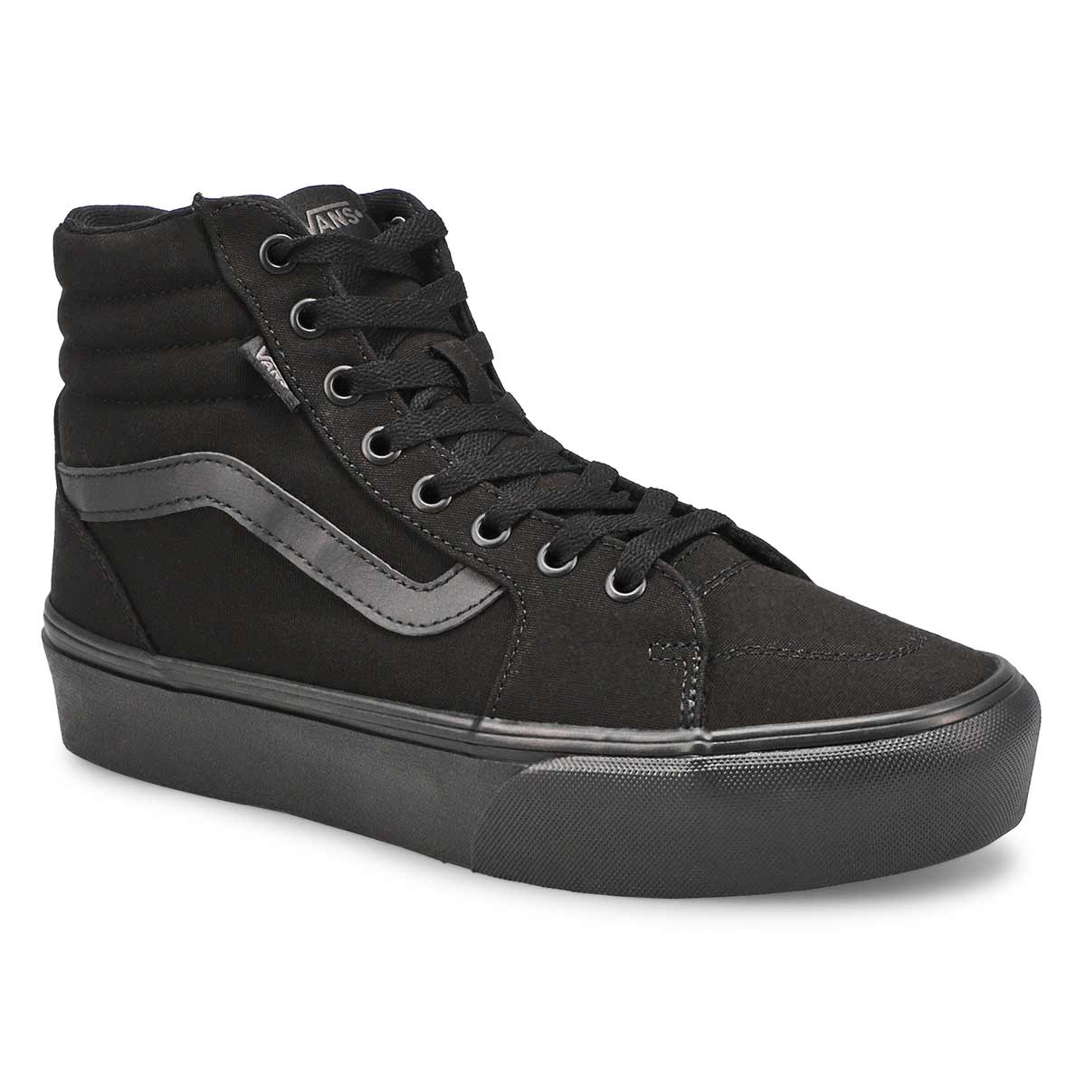 Vans, Women's Filmore Hi Platform Sneaker - Black Black