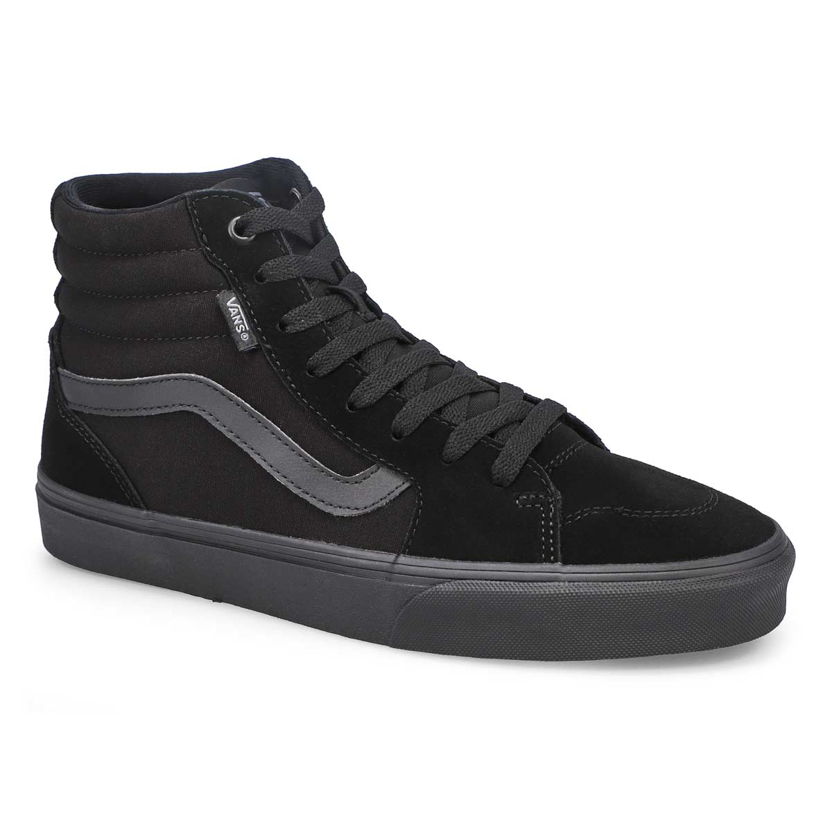 Vans, Men's Filmore Hi Lace Up Sneaker - Black Black