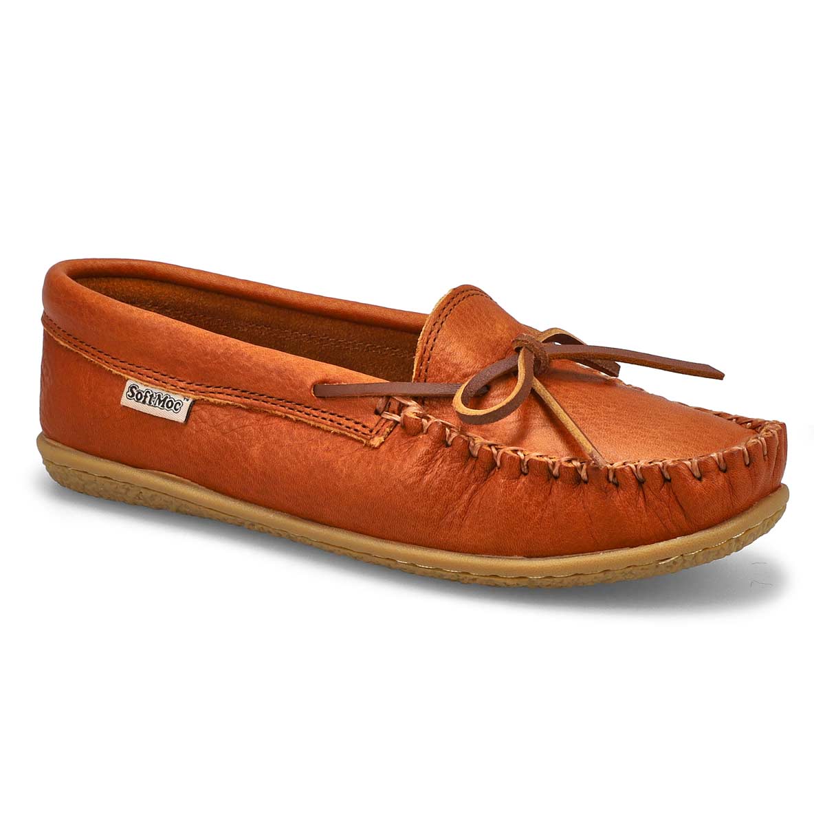 SoftMoc, Women's Wanda Leather SoftMocs - Cashew