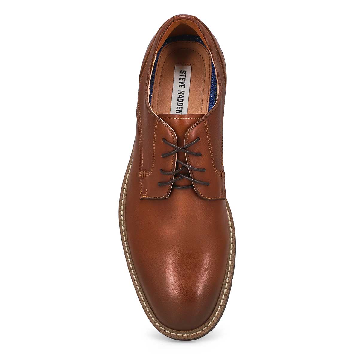 Mens Wembly Casual Lace Up Oxford - Tan