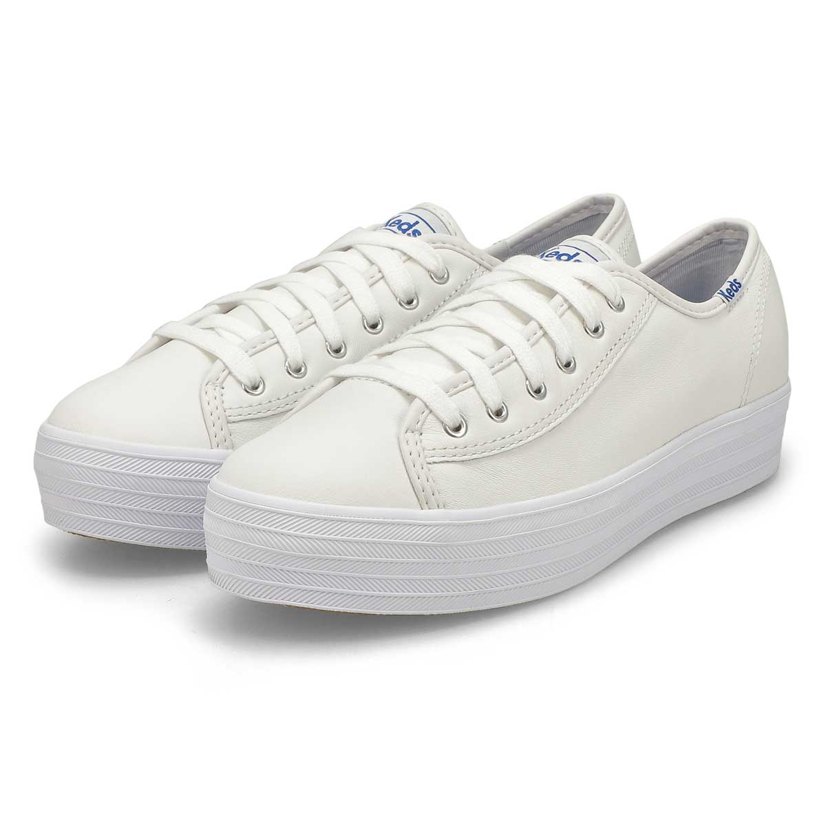 keds triple kick white leather