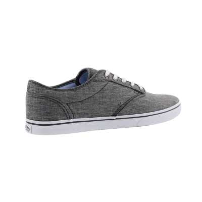 Vans Women's ATWOOD LOW grey lace up sneakers | Softmoc.com