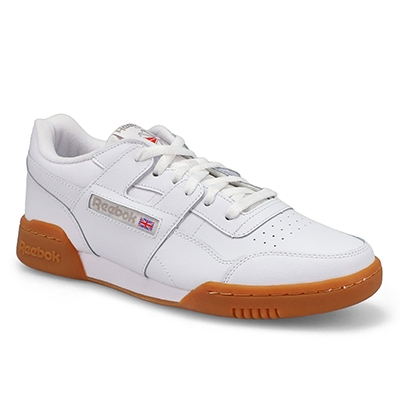 Mns Workout Plus Sneaker - White/Gum
