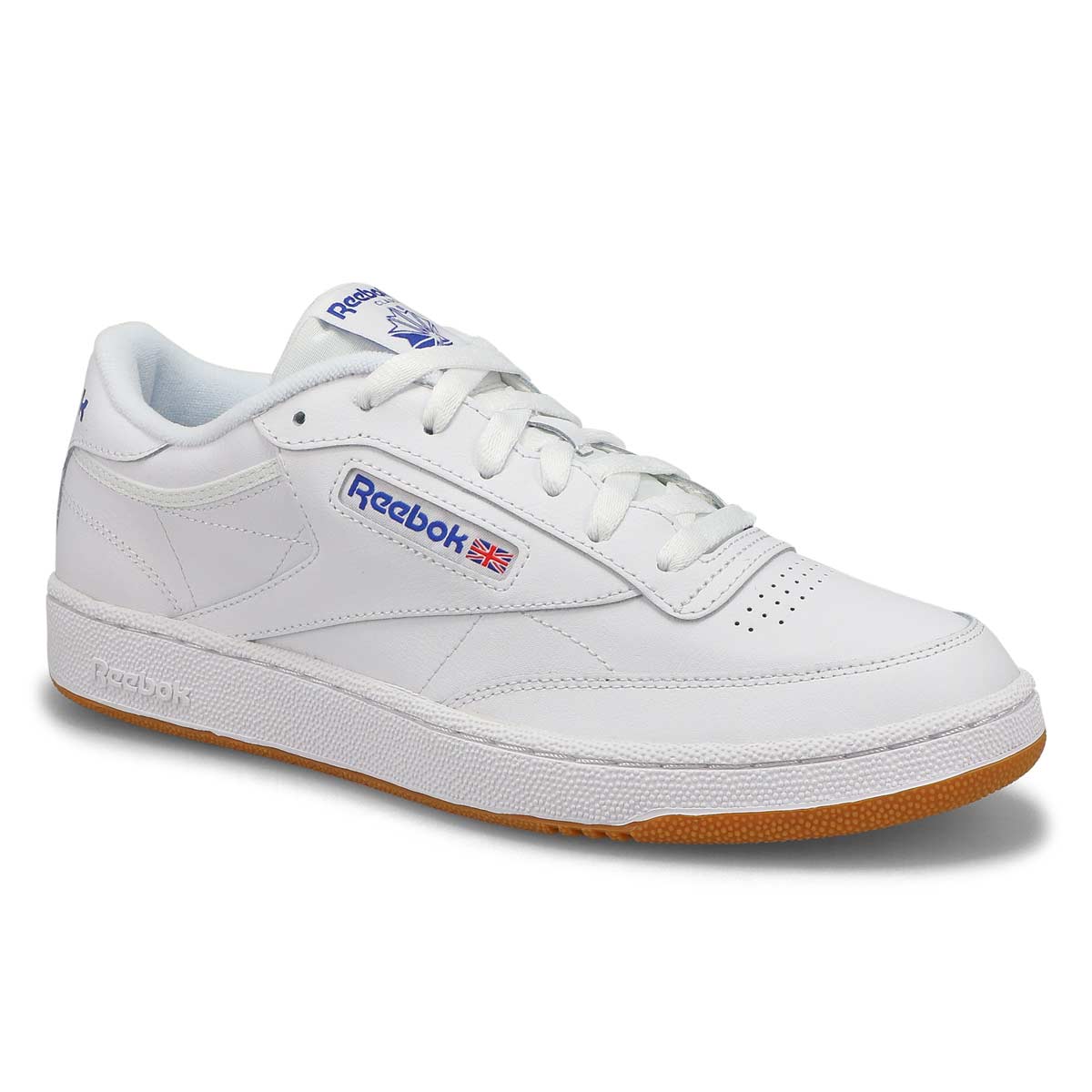Reebok Men's Classic Leather Sneaker, US-White/Gum, 3.5