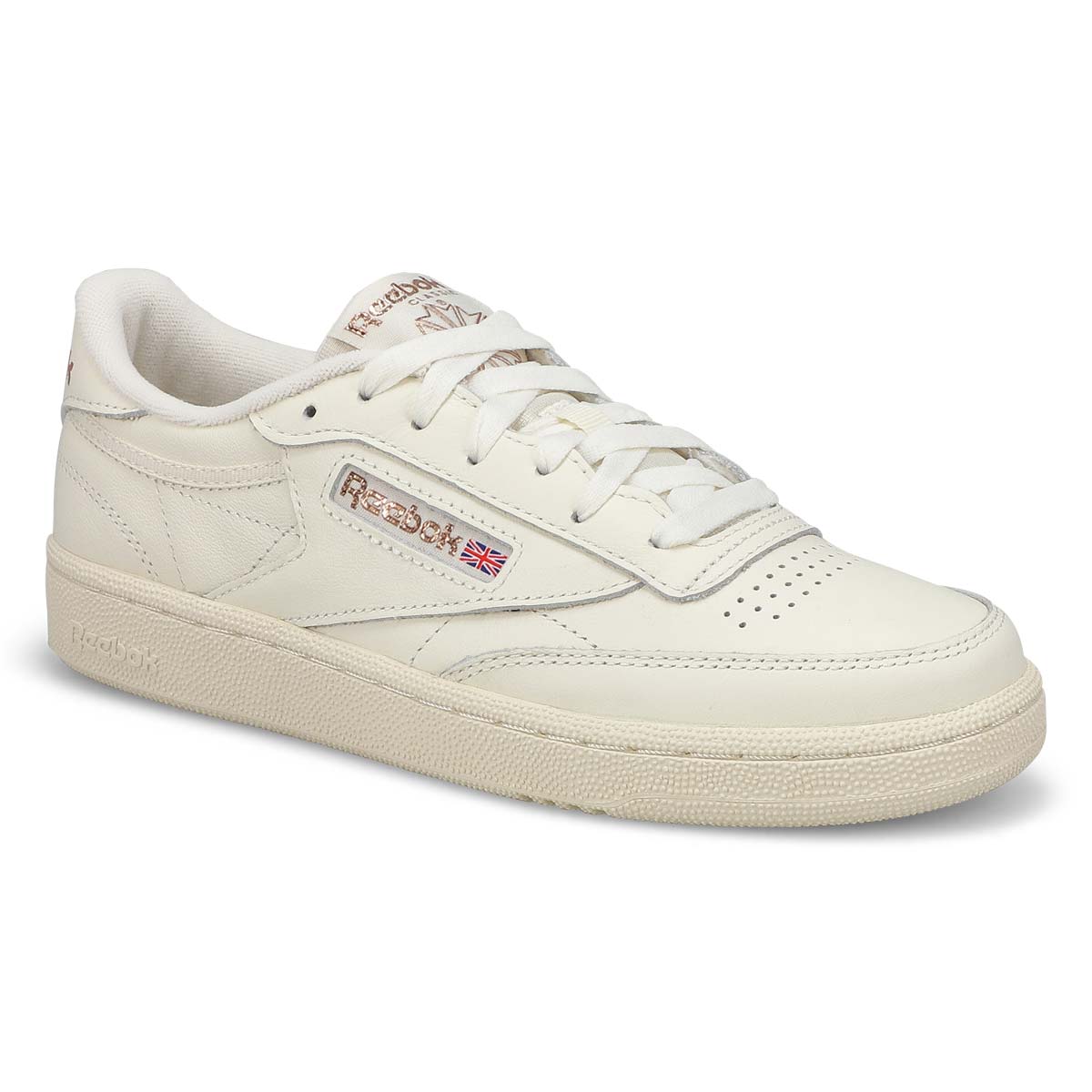 Women's Club C 85 Retro Tour Lace Up Sneaker - Chalk/Chalk/Rose Gold