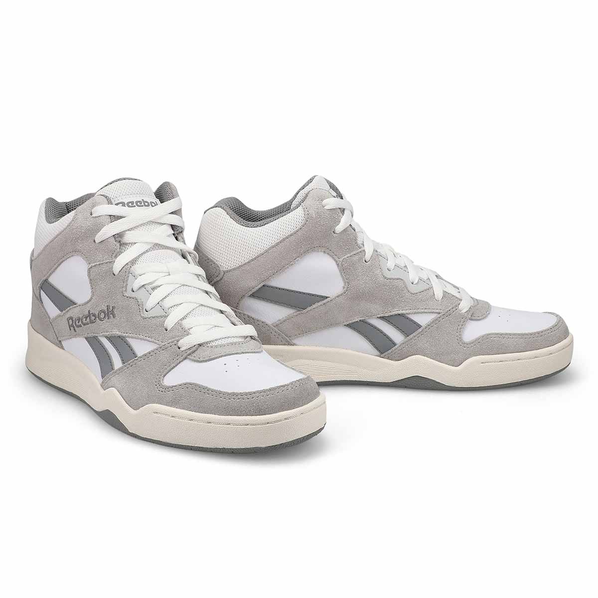 Men's Royal BB4500 H12 Hi Top Sneaker - White/Grey