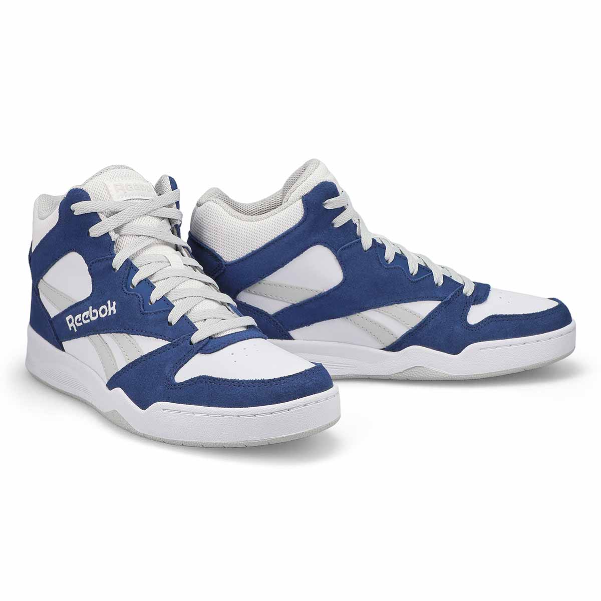 Men's Royal BB4500 H12 Hi Top Sneaker - White/Blue