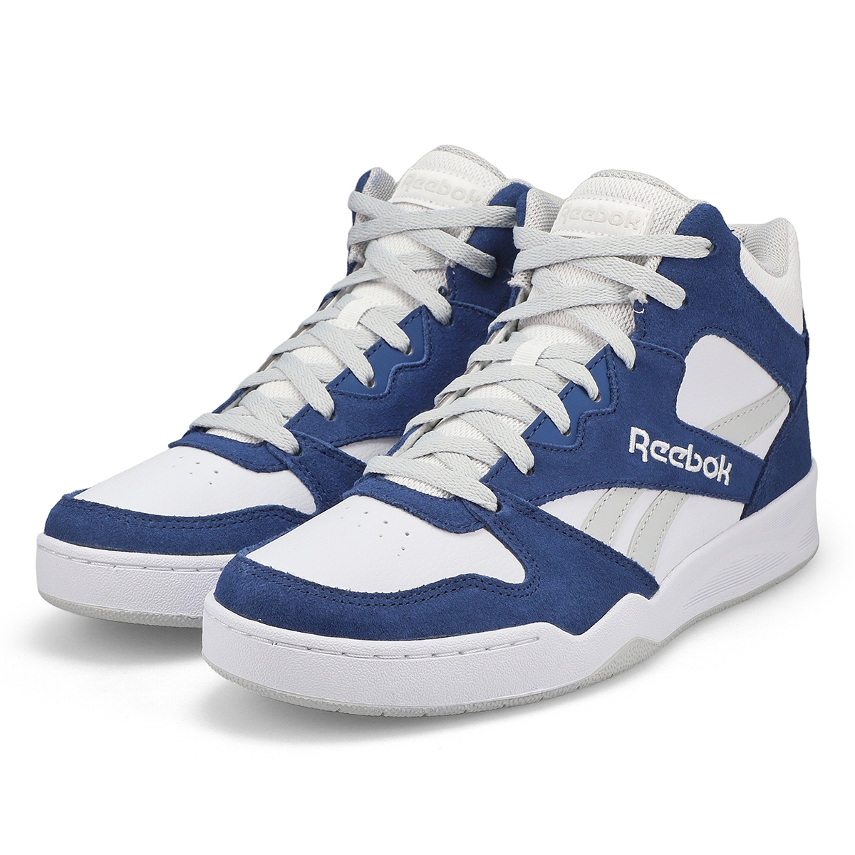 Men's Royal BB4500 H12 Hi Top Sneaker - White/Blue