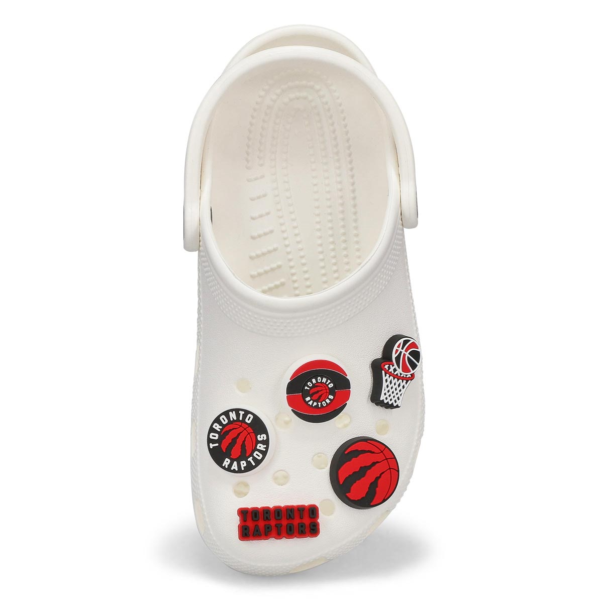 Ensemble de breloques Jibbitz TORONTO RAPTORS - 5 pièces