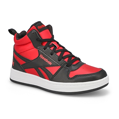 Baskets hautes Royal Prime 2.0 Mid, rouge vecteur/noir/blanc, enfants