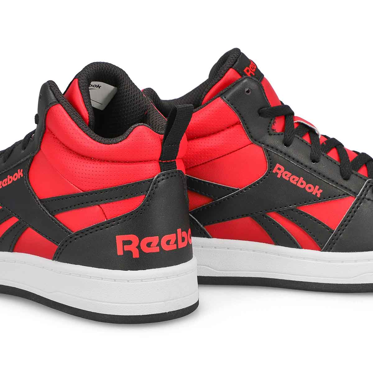 Baskets hautes ROYAL PRIME 2.0 MID, rouge vecteur/noir/blanc, enfants