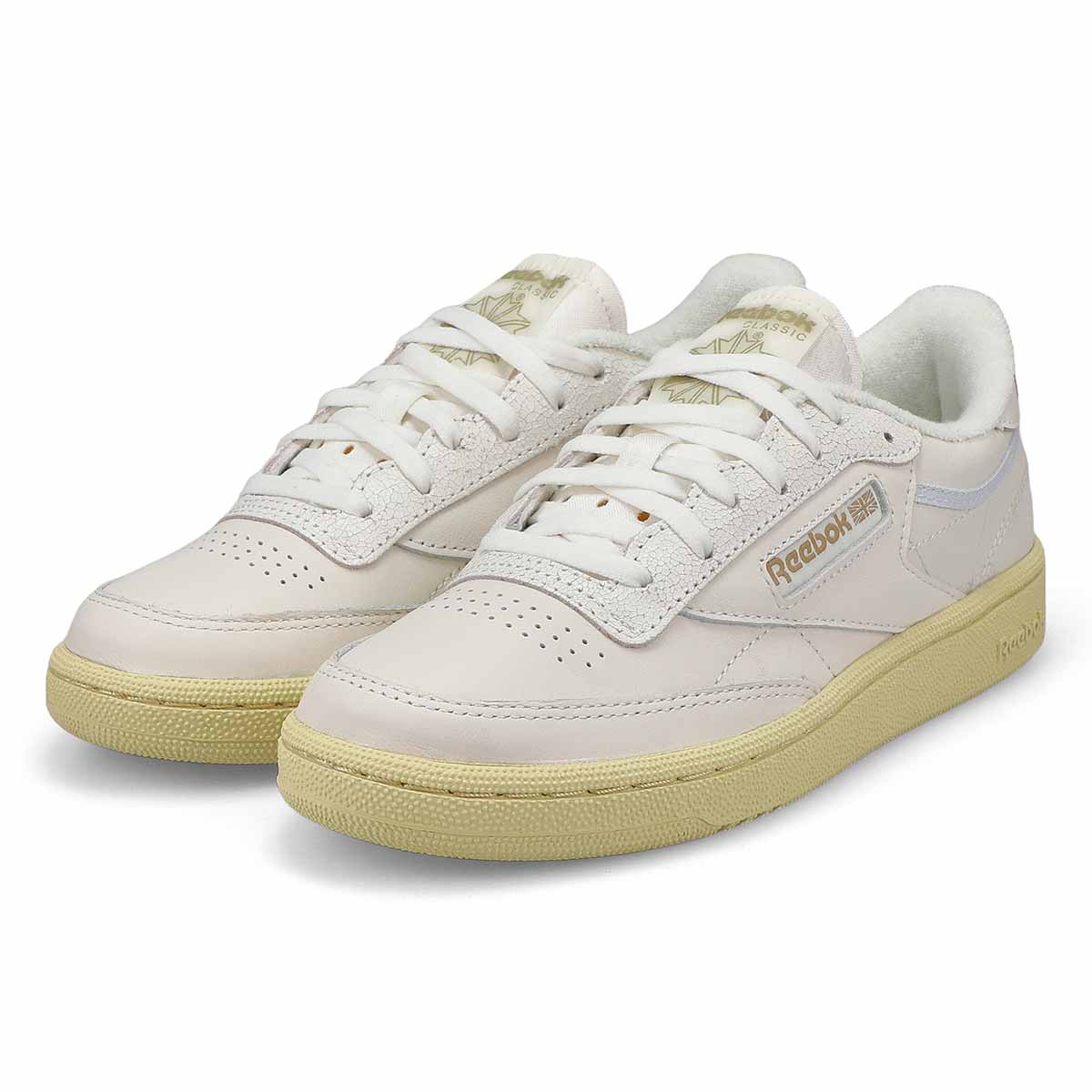 Women's Club C 85 Vintage Lace Up Sneaker - Chalk/