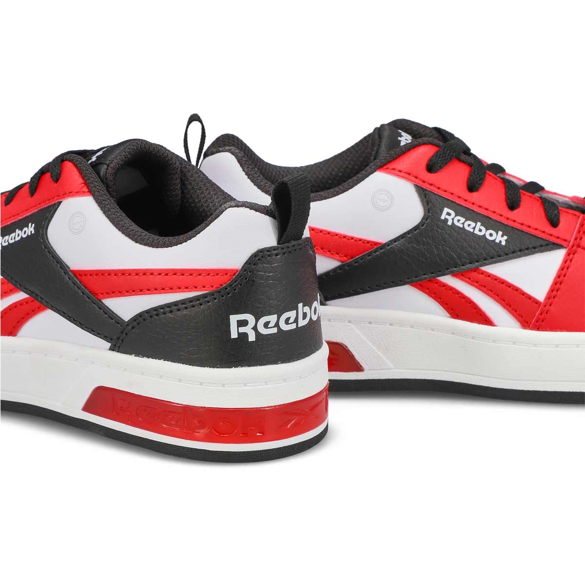 Boys' Prime Step N Flash Lace Up Sneaker - Vector Red/White/Black