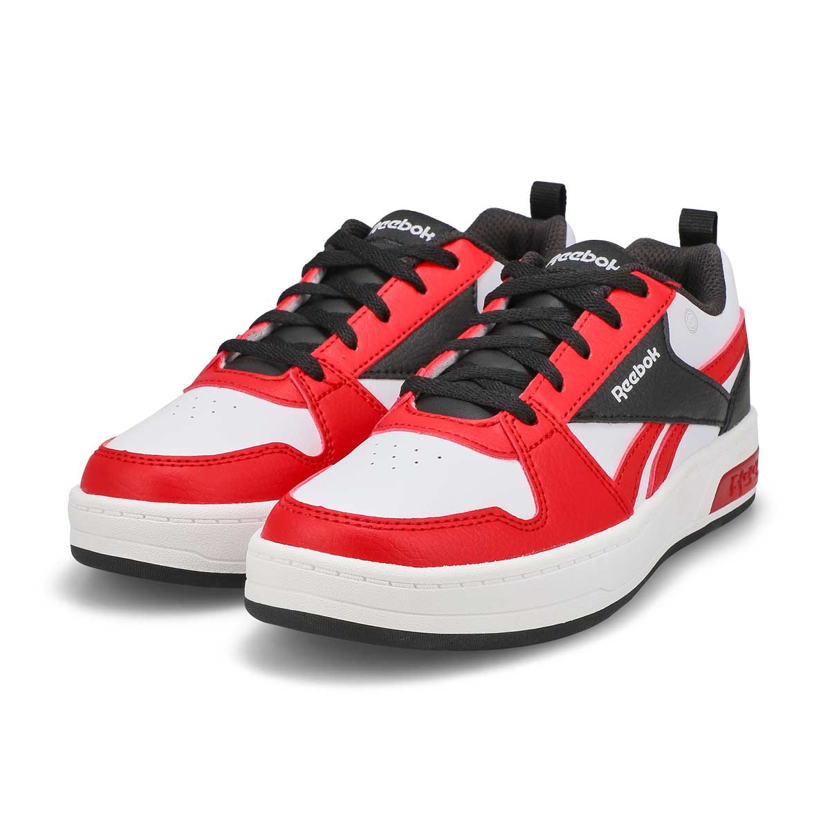 Boys' Prime Step N Flash Lace Up Sneaker - Vector Red/White/Black