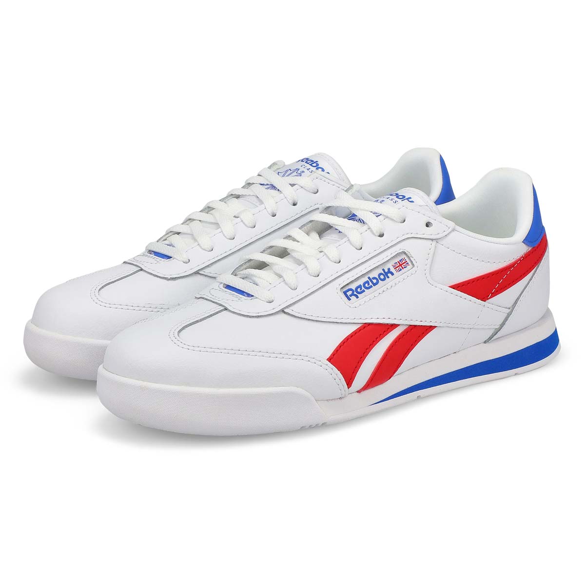 Baskets à lacets CAMPIO XT, blanc/rouge/bleu, hommes