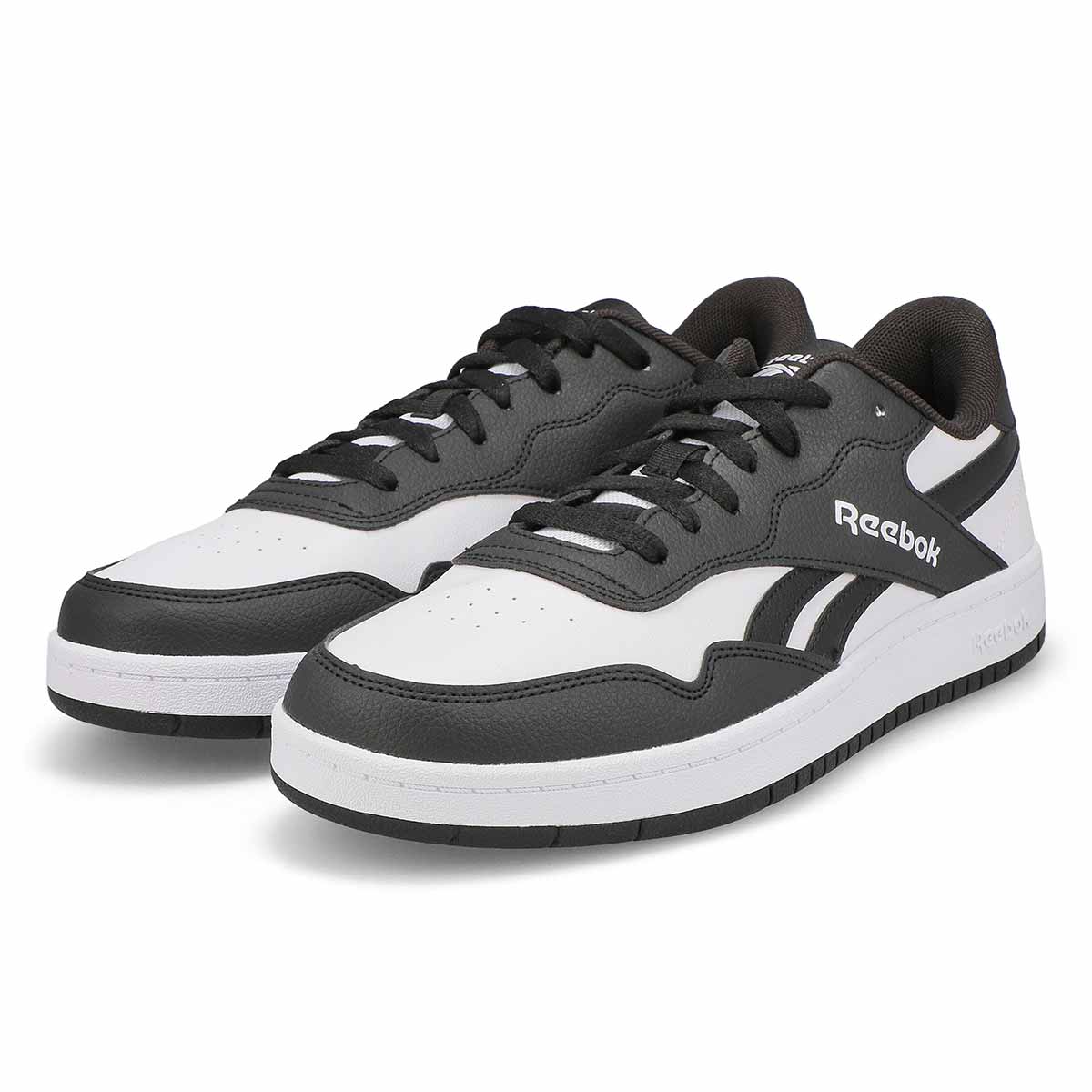 Men's BB 1000 Lace Up Sneaker - White/White/Black