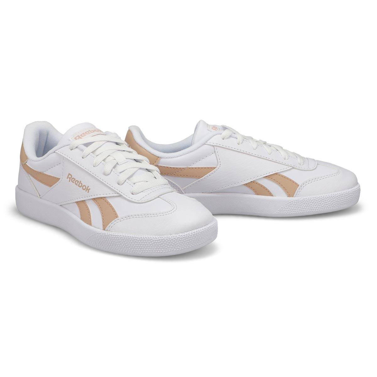 Women's Smash Edge Lace Up Sneaker - White/Pink Stucco/White