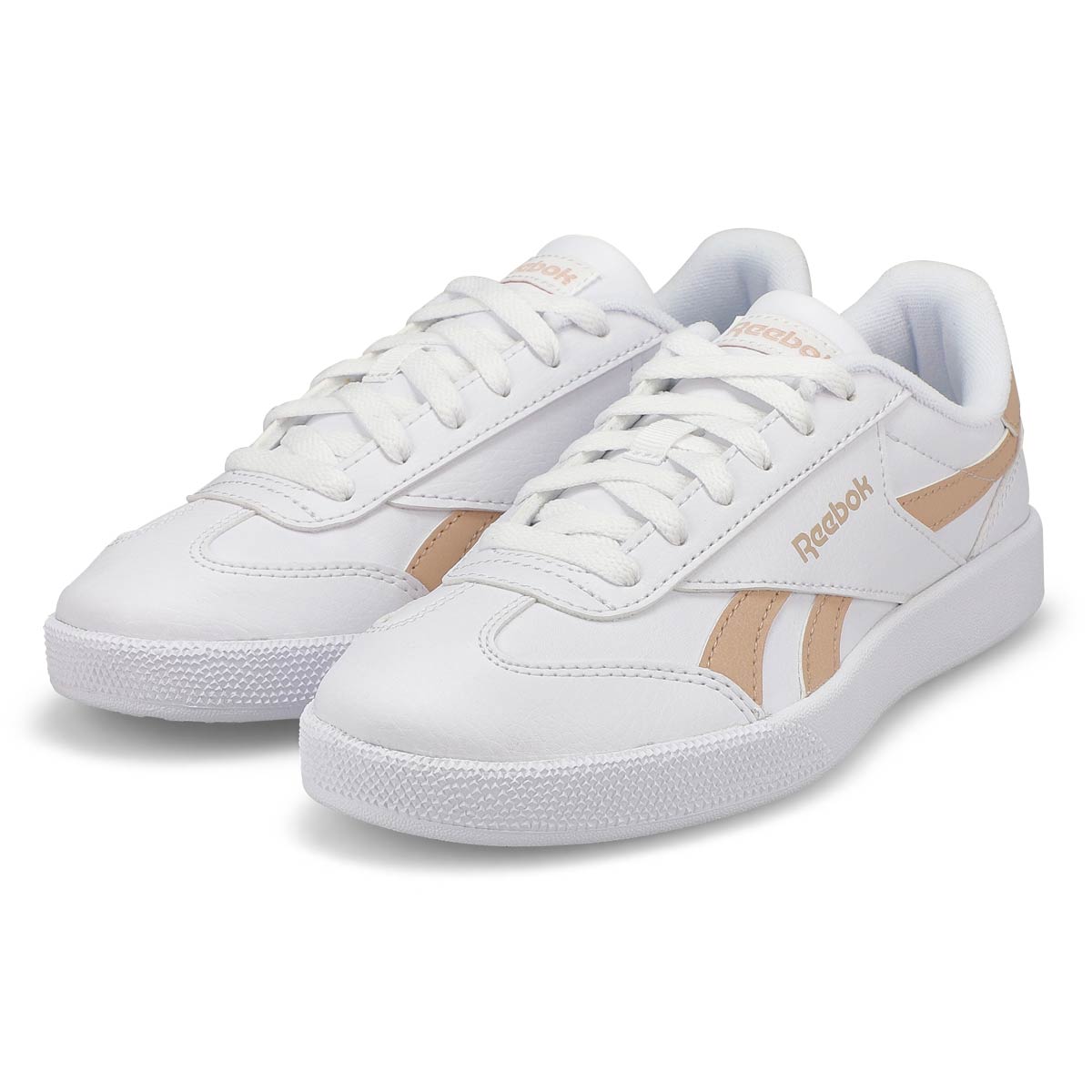 Women's Smash Edge Lace Up Sneaker - White/Pink Stucco/White