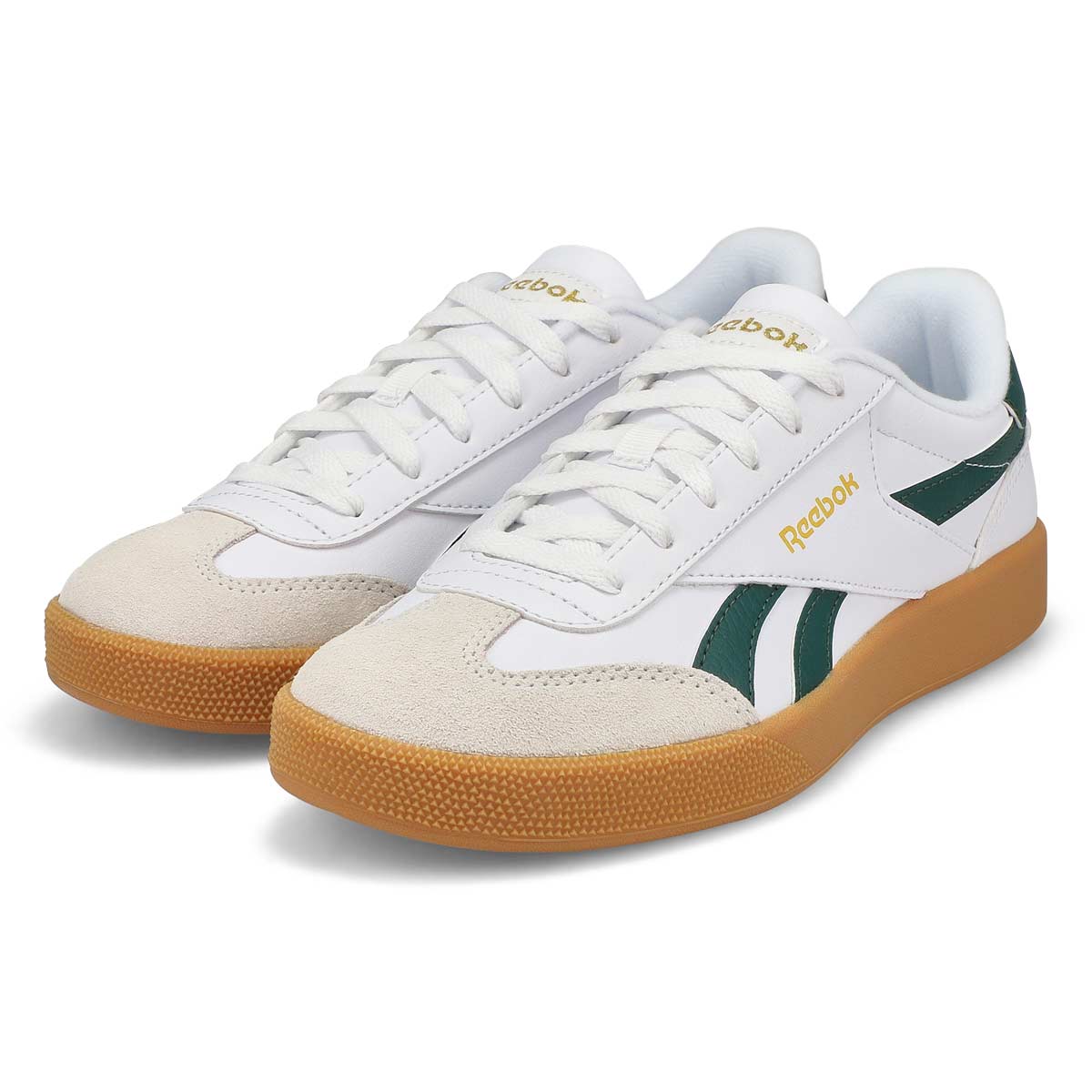 Men's Smash Edge S Sneaker - White/Collegiate Green/Gum