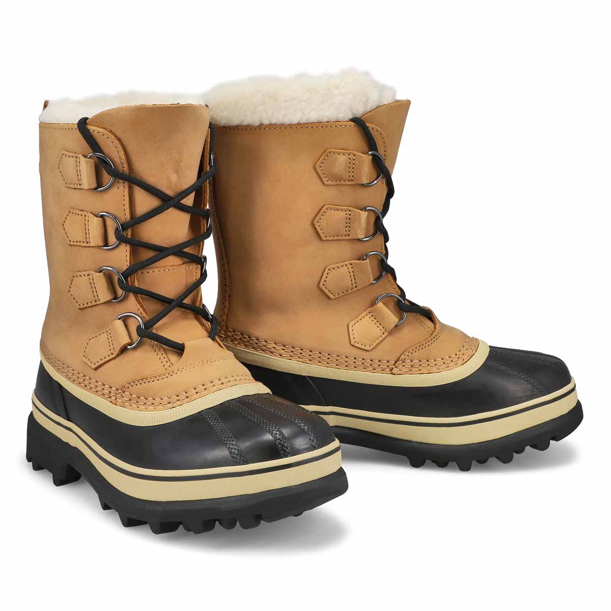 Women's CARIBOU buff waterproof winter boots