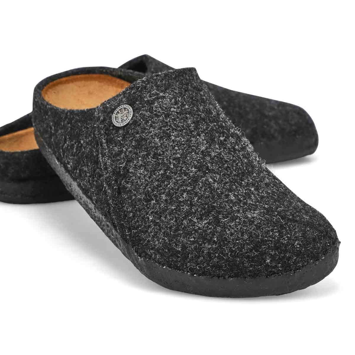 Women's Zermatt Narrow Slipper - Anthracite Wool