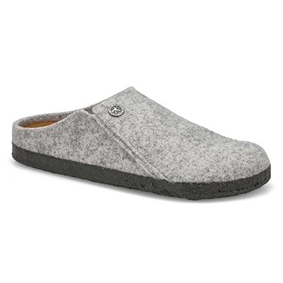 Lds Zermatt Narrow Slipper - Light Grey