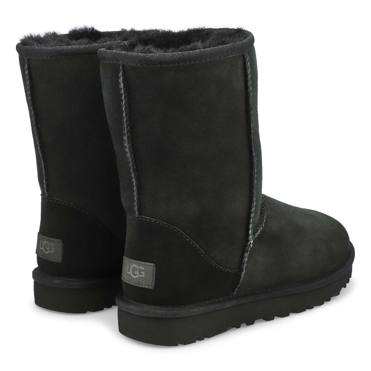 UGG - Black Boots w/ Reinforced Toes (5) - www.living.com.uy