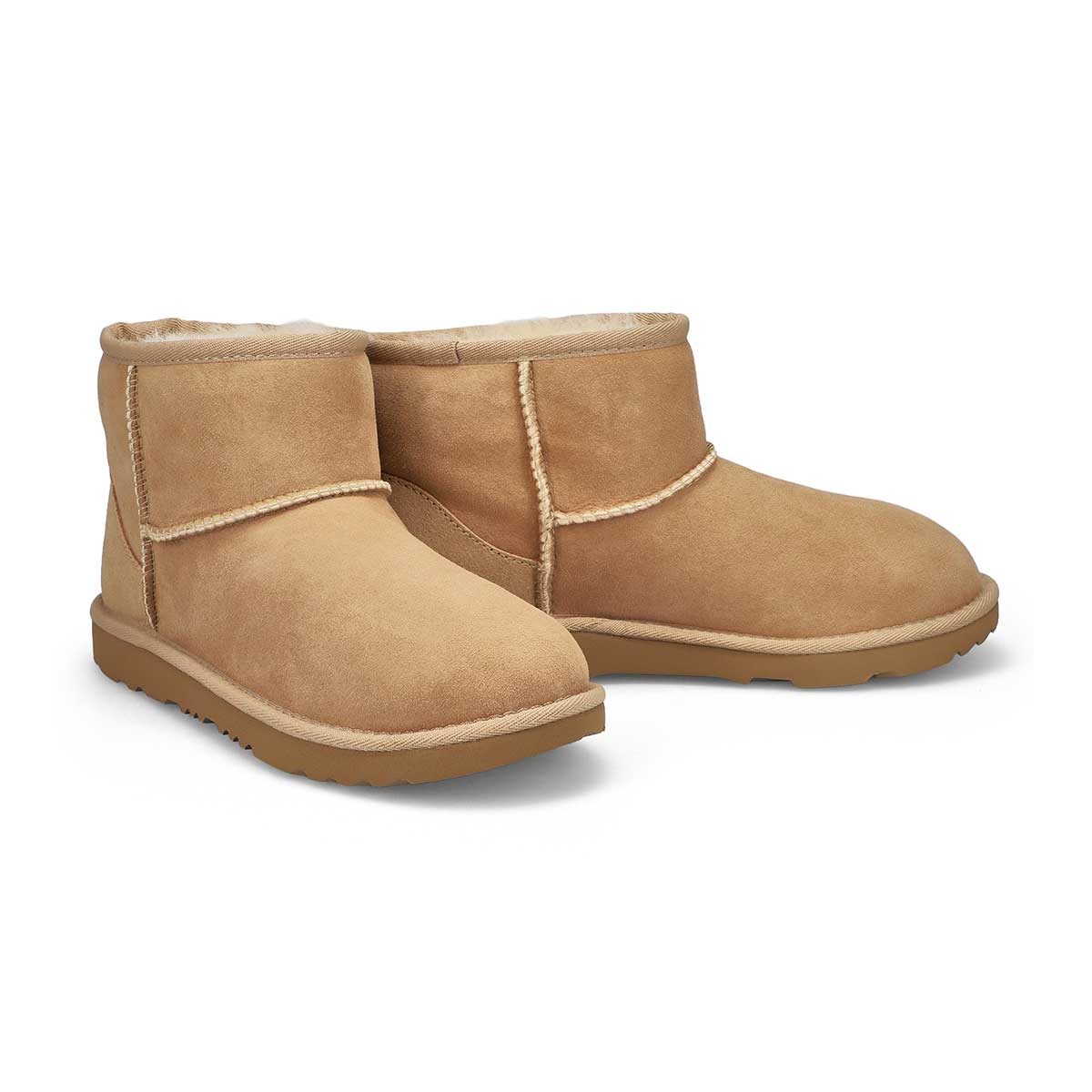 Girl's Classic Mini II Sheepskin Boot - Sand