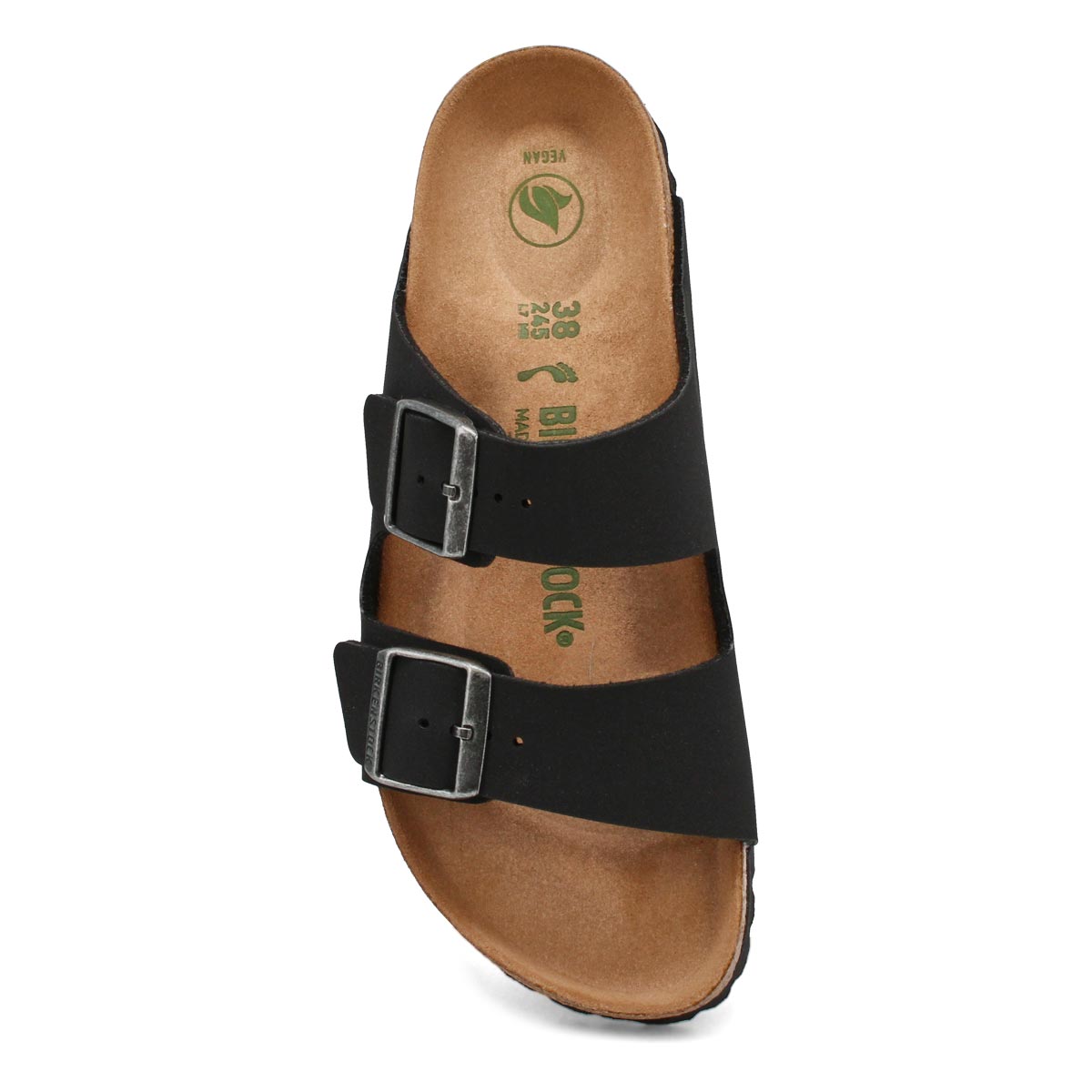 black vegan birkenstocks