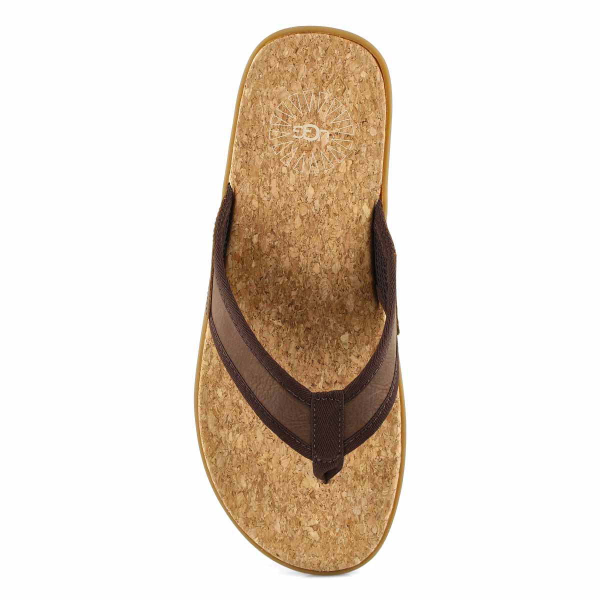 Ugg Mens Seaside Flip Thong Sandal Chestnu